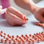 DIY Rose Gold Beads