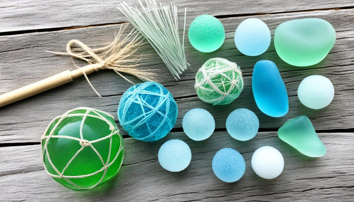 Materials for DIY Decorative Sea Glass Balls